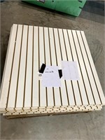 (11) 44x46 3/4 Slat Wall/Peg Board