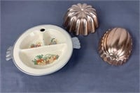 Copper Molds & Feeder Plate