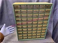 Plastic 60-drawer organizer (screws-nuts-bolts)
