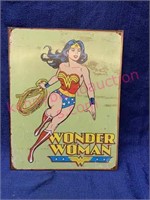 Wonder Woman tin sign