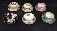 Lot of 6 China Tea Cups, as shown in photos