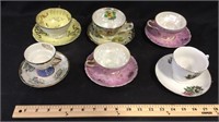 6 China Tea Cups, as shown in photos