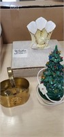 Ceramic Christmas Tree and other items