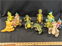 Lot of 12 Land Before Time Toys