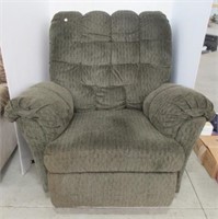 Rocker/Recliner Chair. Note: Shows Wear.