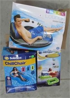 Intex Lounge Tube, Solstice Chill Chair, &