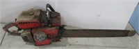 Homelite Gas Chainsaw with 25.5" Bar.