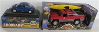 Toy Truck with Volts Wagon Beatle & Race Car.
