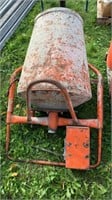 Cement mixer with stand & accessories