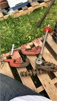 Rigid Pipe cutter, 2 wheel cutters
