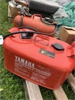 2 metal marine gas cans 6.3 gallons