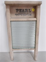 small glass washboard Pearl  by Canadian Woodware