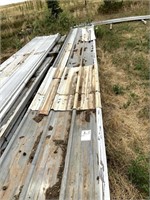 Approx. 55 Pieces of 36"x32' Used Tin