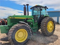 1992 John Deere 4755 FWA Tractor, 3pt,Duals