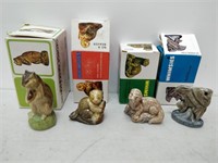 16 wade figurines in original boxes- rare
