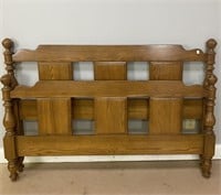 Oak Sumter Cabinet Co., SC Bed Frame, Full Size