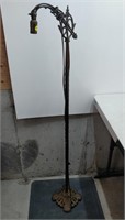 Floor bridge lamp 57" tall - as found