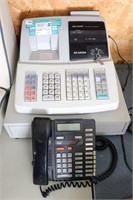 SHARP ELECTRONIC CASH REGISTER WITH KEY AND