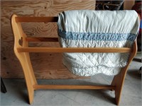 Quilt rack with quilt-98x80''