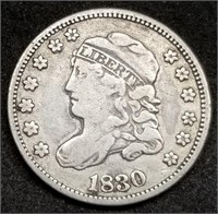 1830 Capped Bust Half Dime, Better Grade