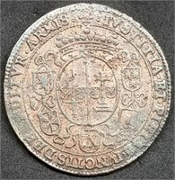 Early 1600s European Jeton Coin, Larger Size