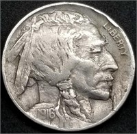 1916-P Buffalo Nickel, Higher Grade Coin