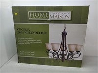 Home Collection Chandelier new in box