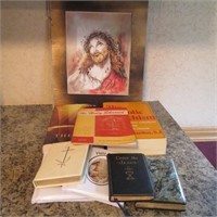 Bibles & Jesus Picture