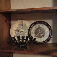 Clocks & Decorative Metal Dish