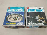 1975 and 1976 Star Trek hobby Kits