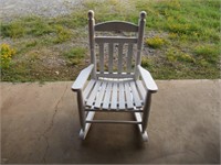 Small White Rocking Chair