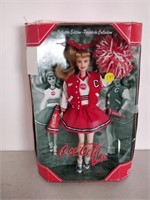 2000 Coca Cola Cheerleader Barbie in box