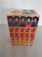 5 pack Red Skeleton VHS tapes