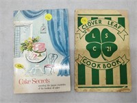 2 vintage cookbooks