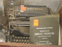 Collectible Underwood typewriter
