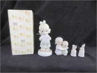 4PC SELECTION OF PRECIOUS MOMENTS FIGURINES-