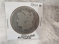1901-O MORGAN SILVER DOLLAR