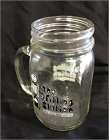 The Filling Station pint glass