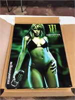 Monster Energy drink poster ads 18 x 24    50+