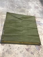 Heavy canvas tarp apx 46" wide x 8 ft
