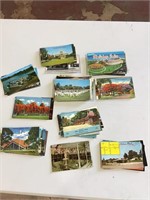 75+ used vintage postcards