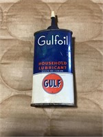 Gulf Oil oil can