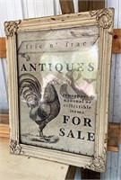 Reproduction antiques and more sign