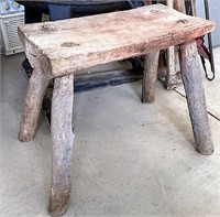 Rustic bench