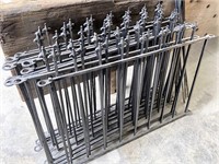 30' of Wrought iron fencing