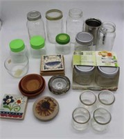 Canning Jars & Containers & Coasters