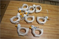 8 napkin rings