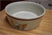 large bowl with flowers