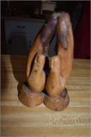 wood hands