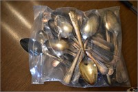 bag of genesee silver plate spoons